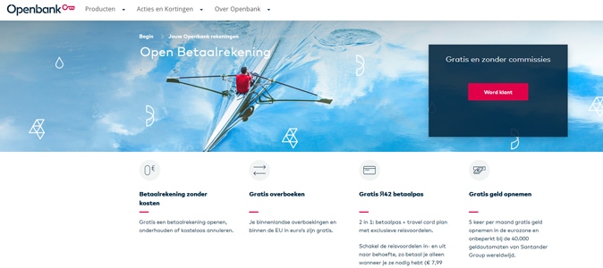 gratis openbank rekening