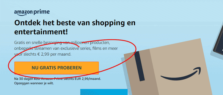 prime gratis proberen